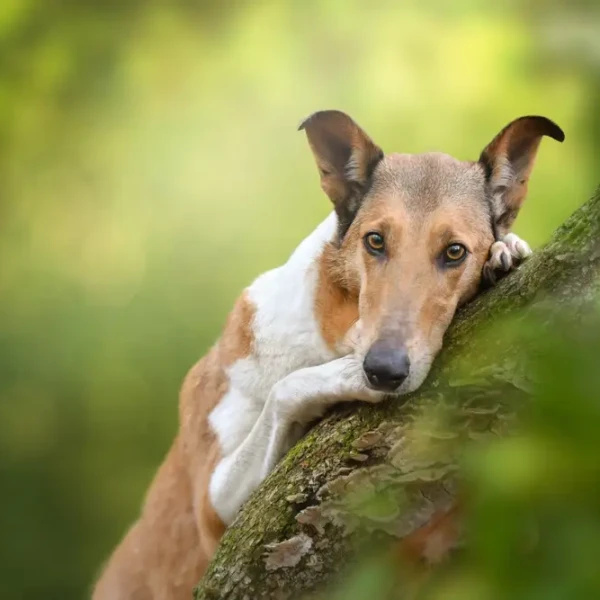 Collie A Poil Court